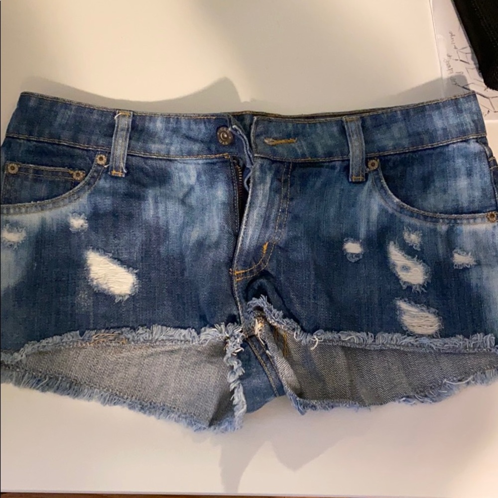 CARMAR Denim Cut off Shorts